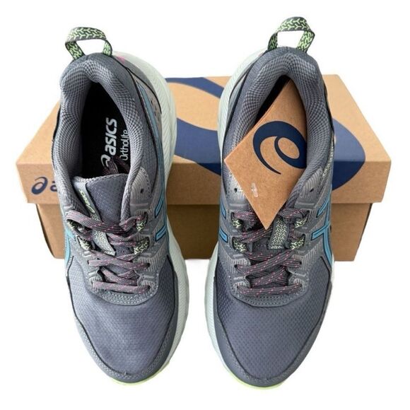 ASICS Gel Venture 9 Metropolis Gris Blue Trail Running Shoes Women’s 5.5 NWT - Picture 7 of 16